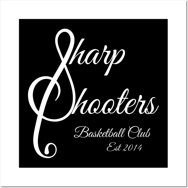 Sharp Shooters Black Wall Art by Single_Simulcast